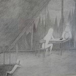 Watching – Drawing